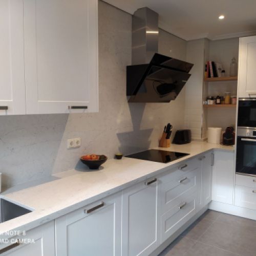 Proyecto de cocina personalizada en Valladolid realizado por Tecnimueble